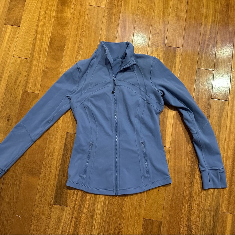 Lululemon Athletica Blue Ski Jacket Fitted Style